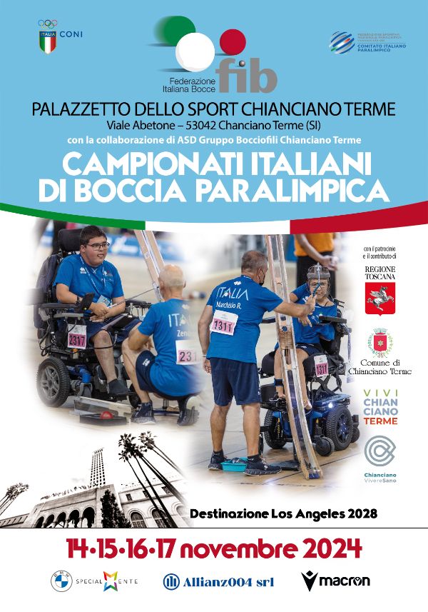 campionato italiano di boccia praolimpica 2024